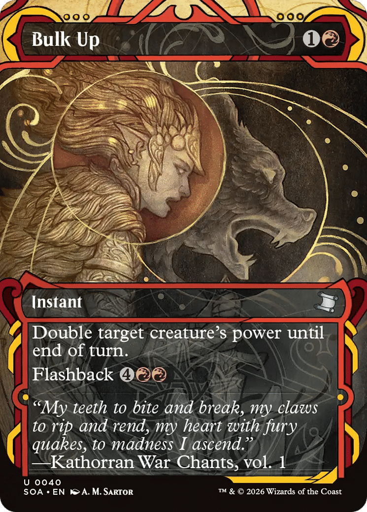 Bulk Up — Secrets of Strixhaven Mystical Archive — Magic: The Gathering