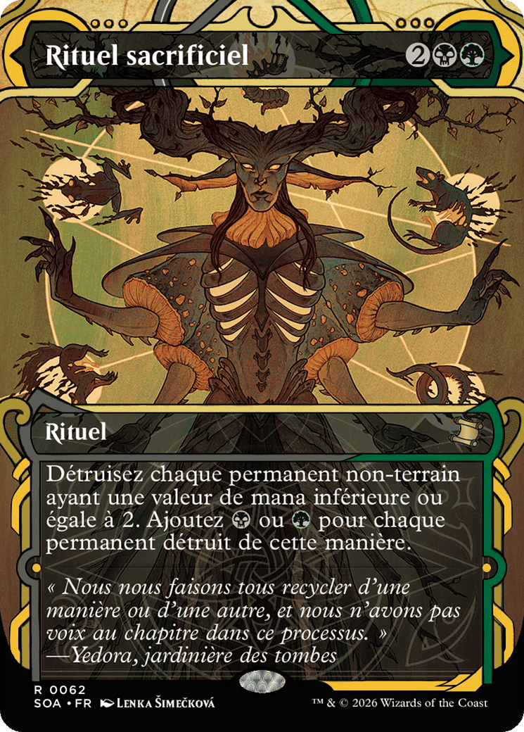 Rituel sacrificiel — Secrets of Strixhaven Mystical Archive — Magic: The Gathering