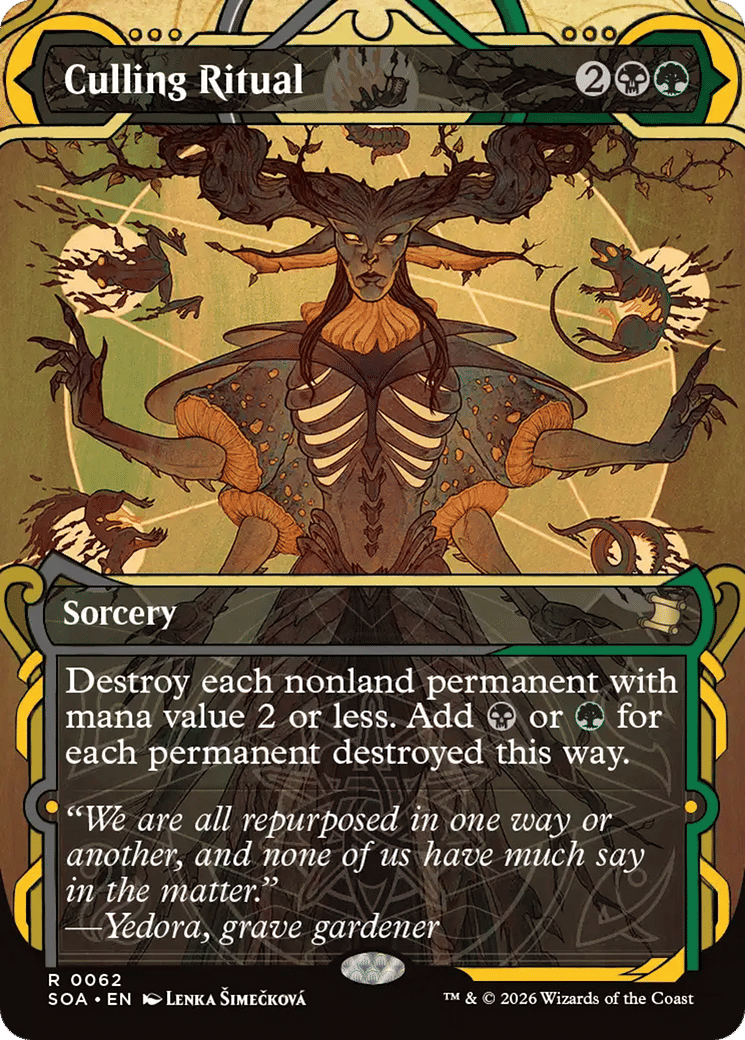 Culling Ritual — Secrets of Strixhaven Mystical Archive — Magic: The Gathering