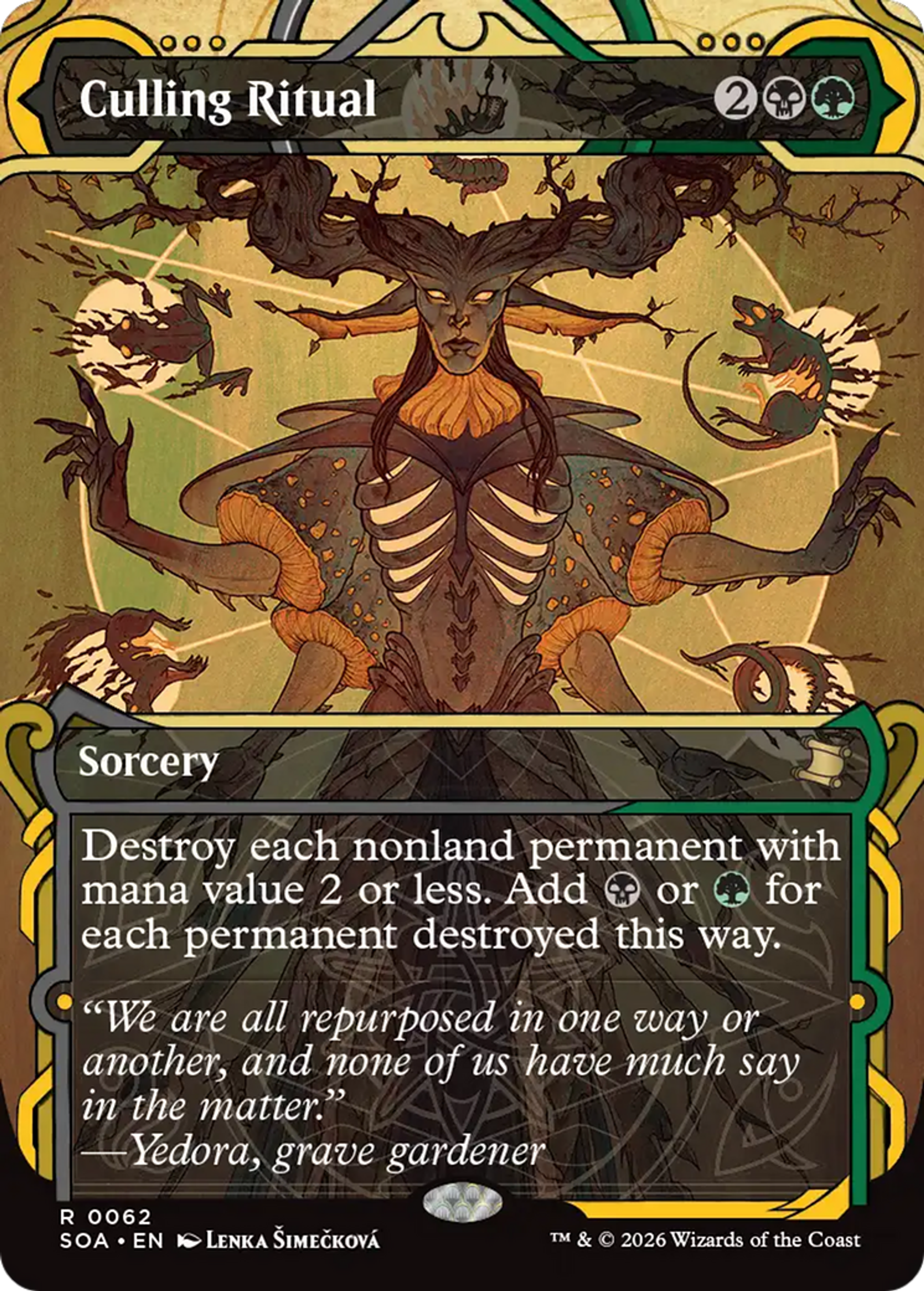 Rituel sacrificiel — Secrets of Strixhaven Mystical Archive — Magic: The Gathering