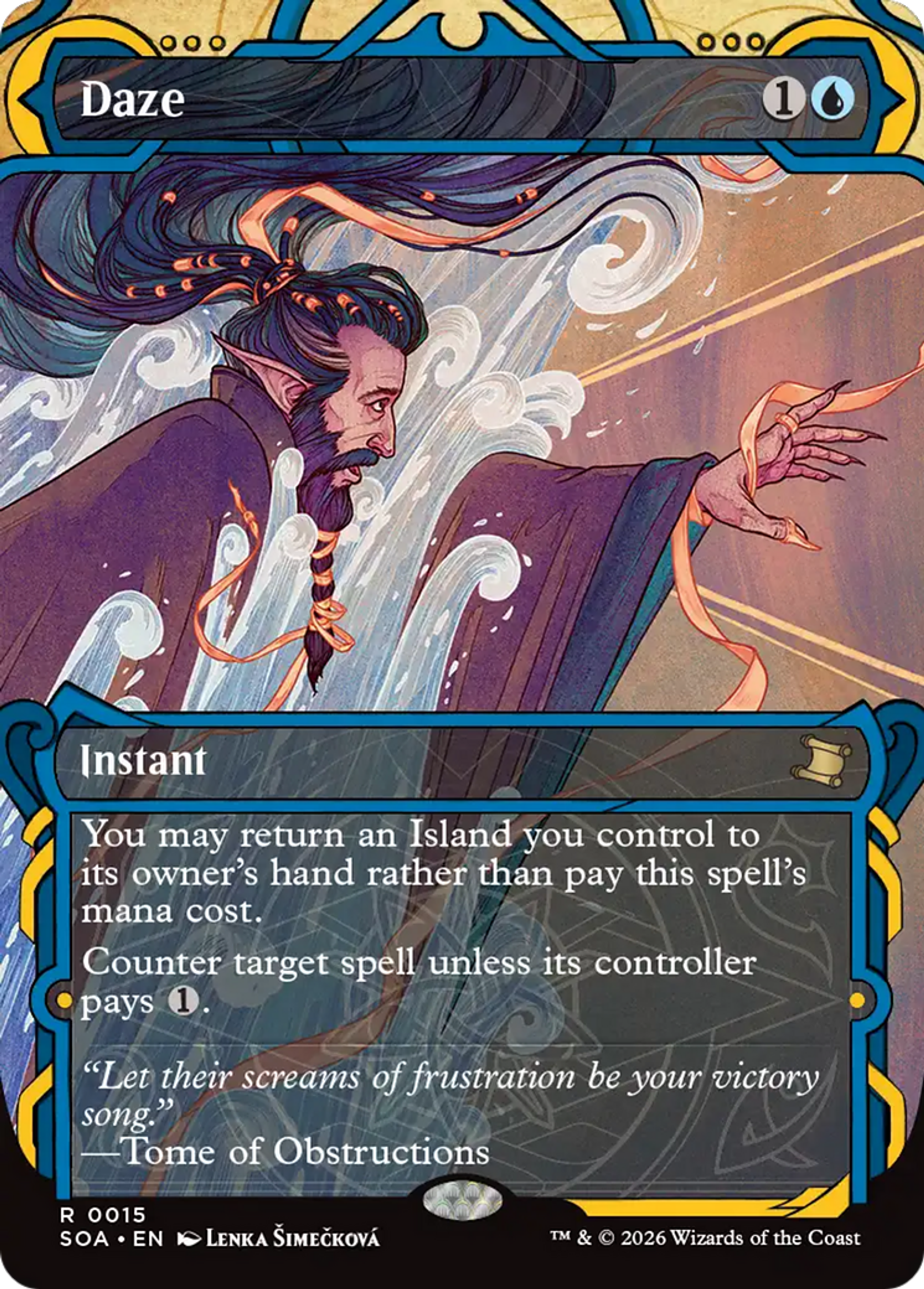 Daze — Secrets of Strixhaven Mystical Archive — Magic: The Gathering