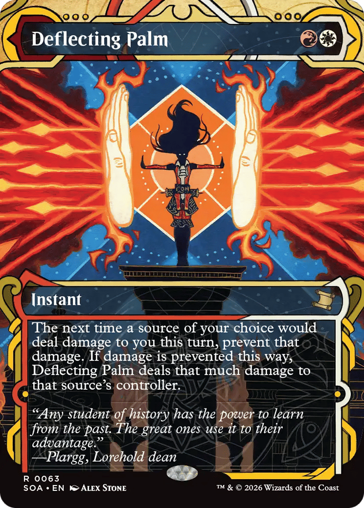 Deflecting Palm — Secrets of Strixhaven Mystical Archive — Magic: The Gathering
