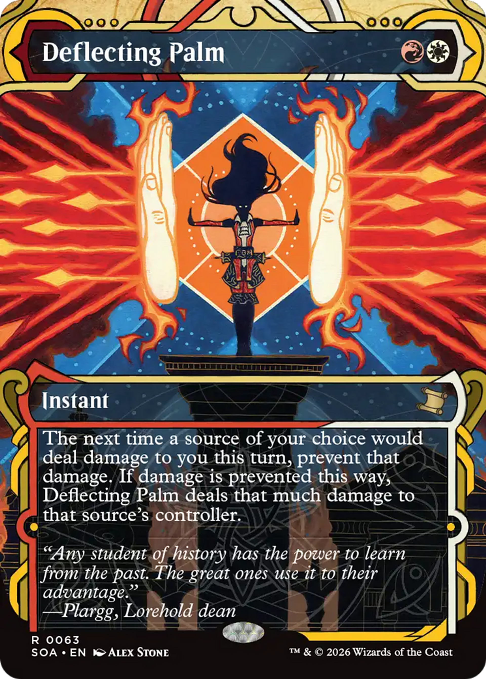Deflecting Palm — Secrets of Strixhaven Mystical Archive — Magic: The Gathering