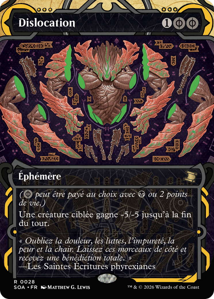 Dislocation — Secrets of Strixhaven Mystical Archive — Magic: The Gathering