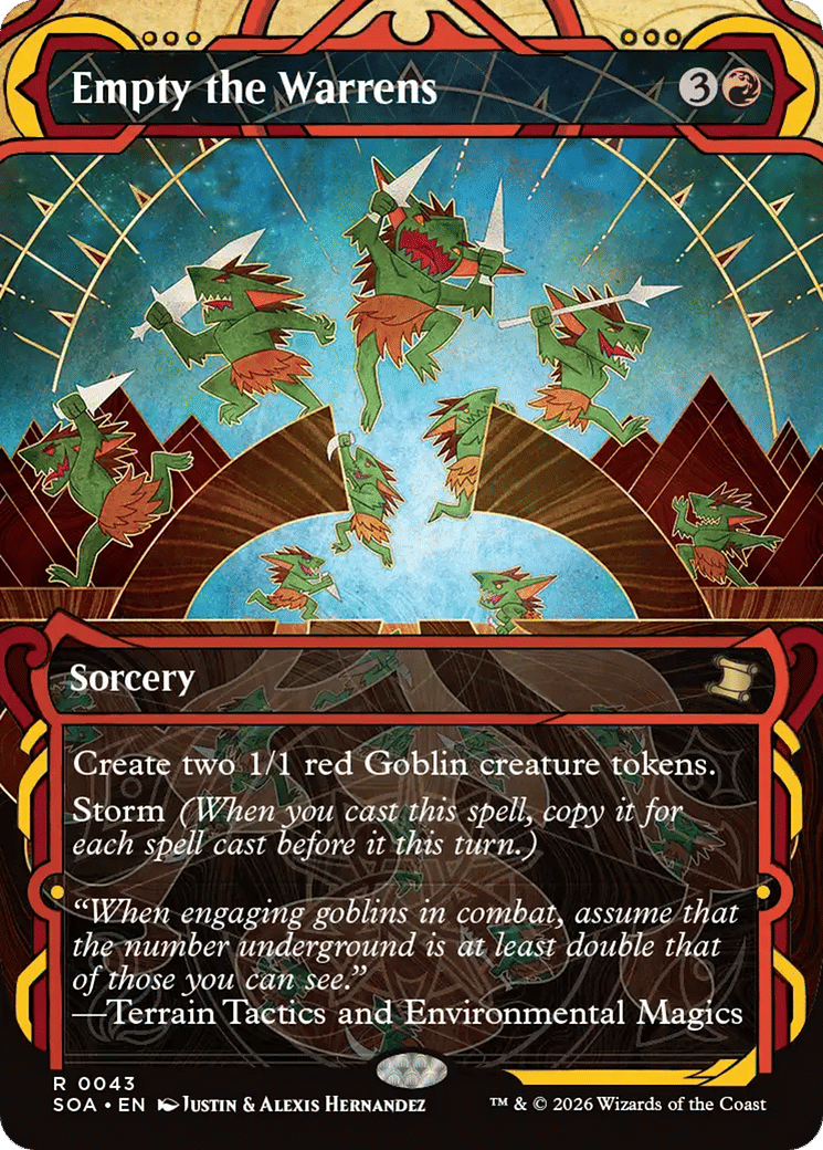Empty the Warrens — Secrets of Strixhaven Mystical Archive — Magic: The Gathering