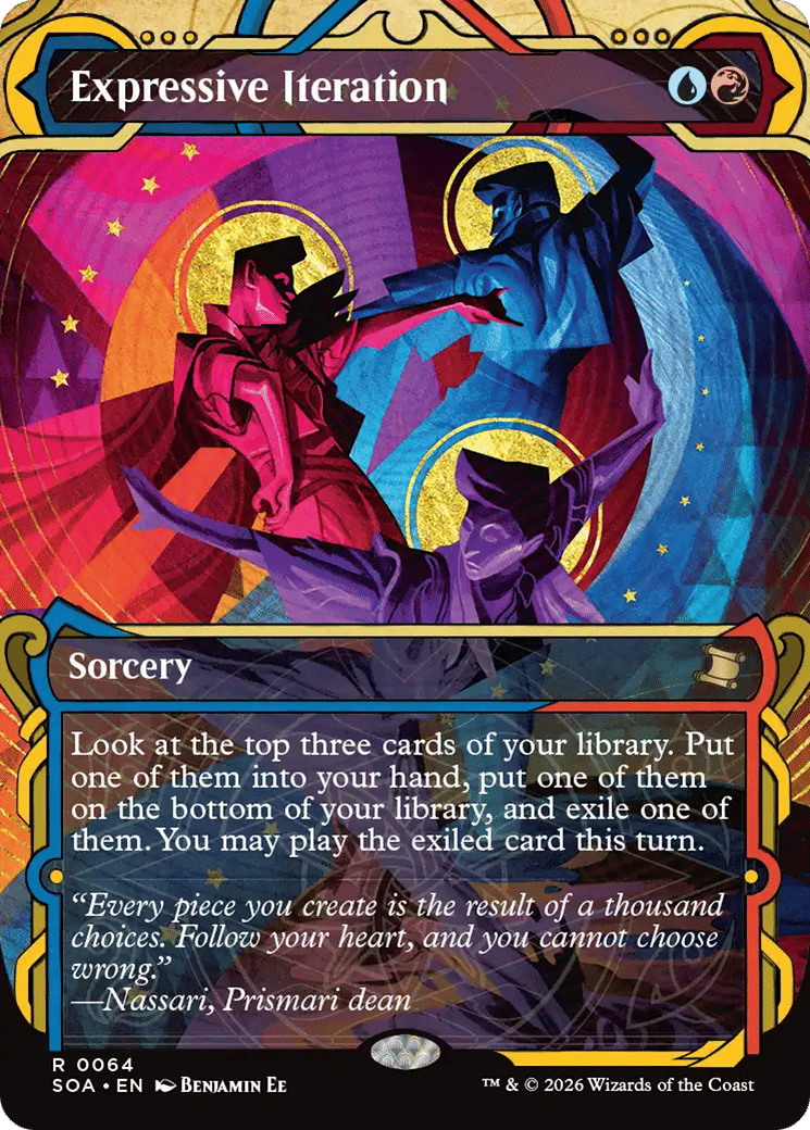 Expressive Iteration — Secrets of Strixhaven Mystical Archive — Magic: The Gathering