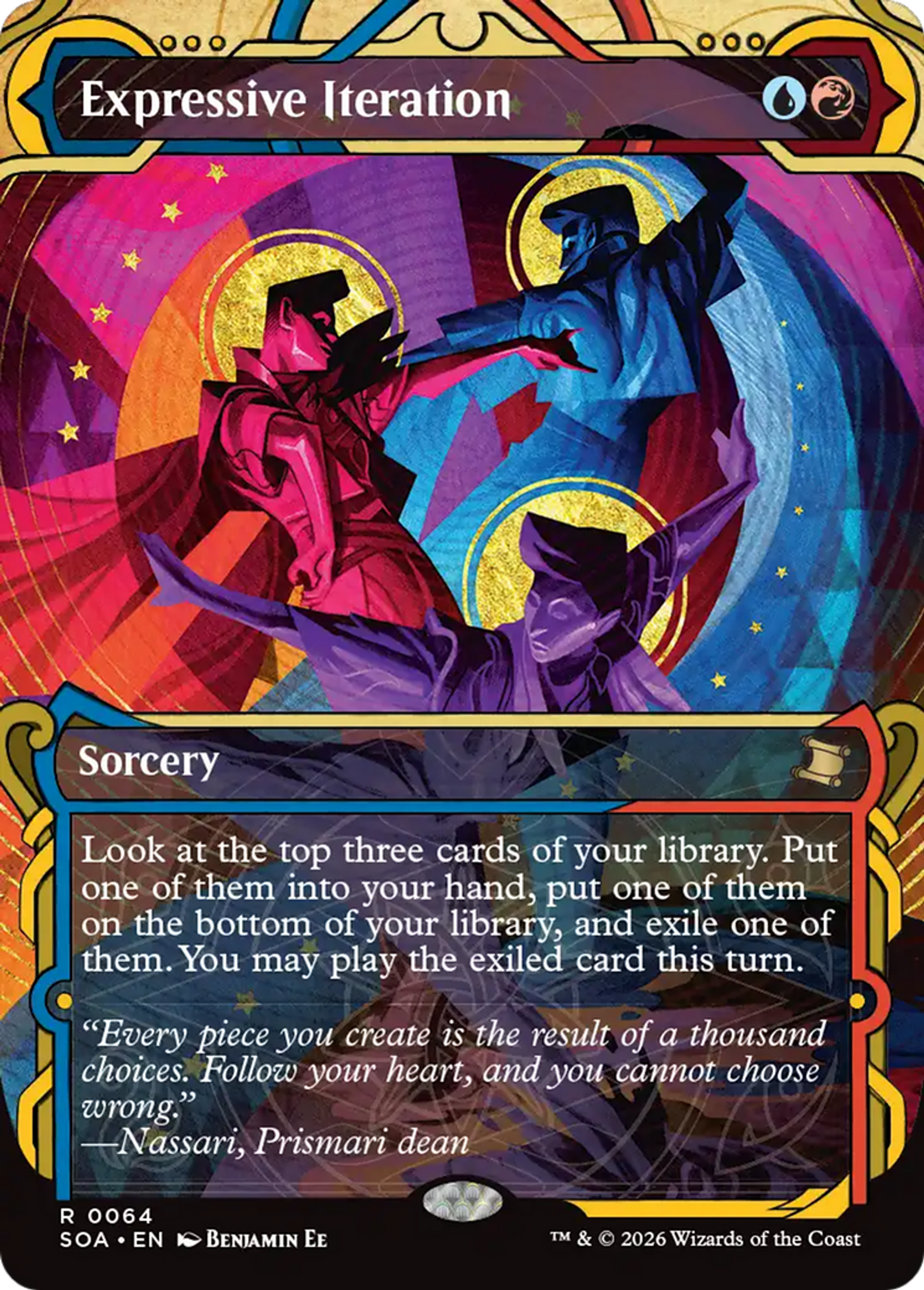 Expressive Iteration — Secrets of Strixhaven Mystical Archive — Magic: The Gathering
