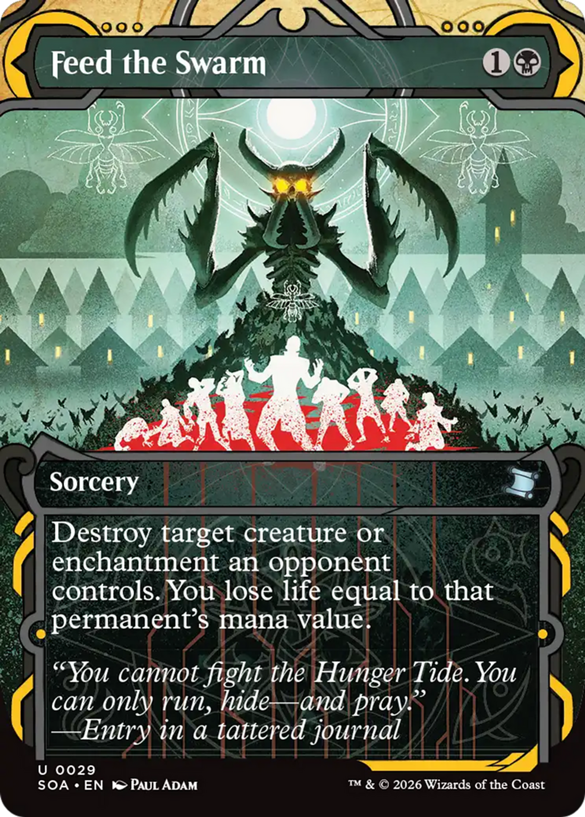 Feed the Swarm — Secrets of Strixhaven Mystical Archive — Magic: The Gathering