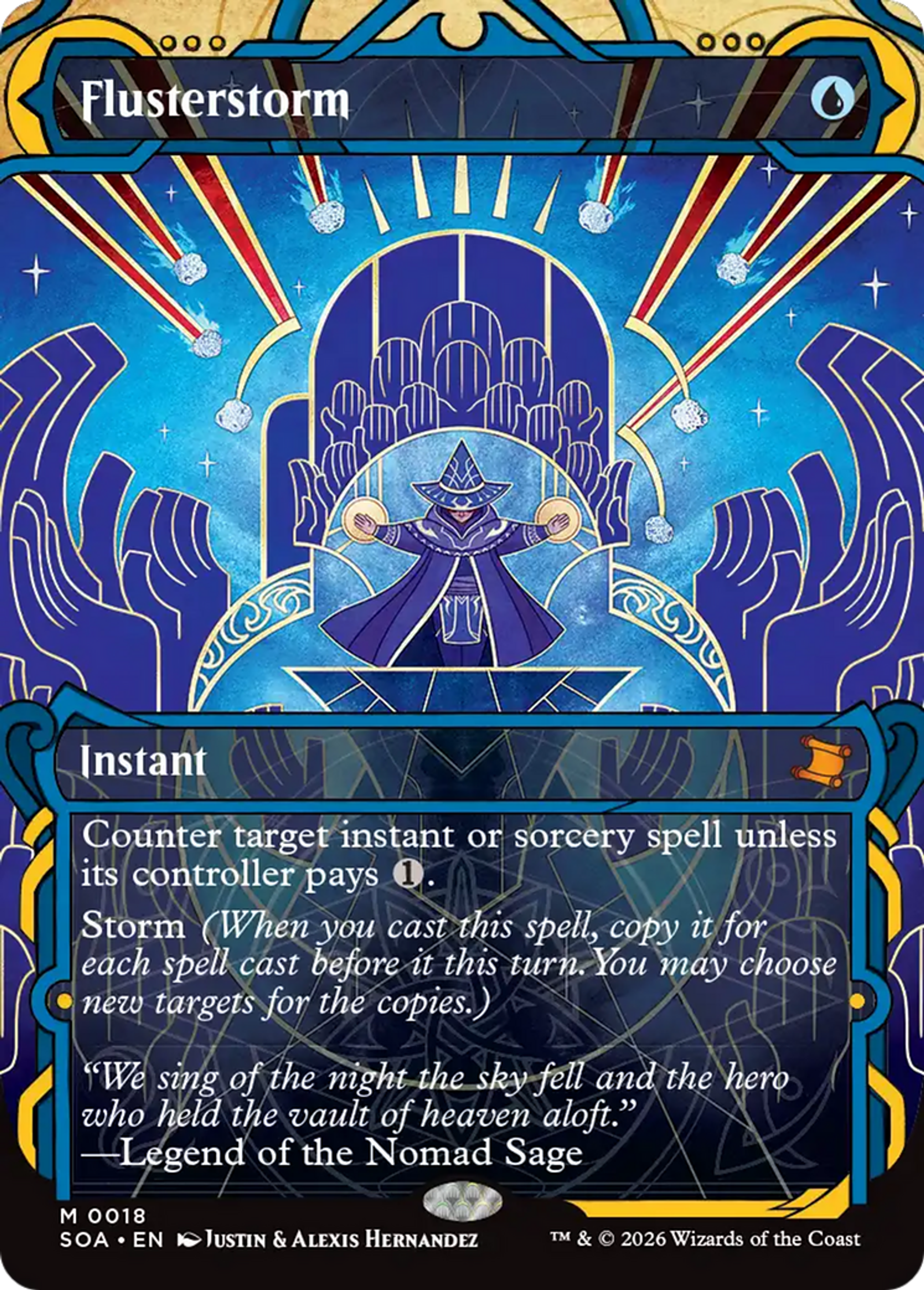 Flusterstorm — Secrets of Strixhaven Mystical Archive — Magic: The Gathering