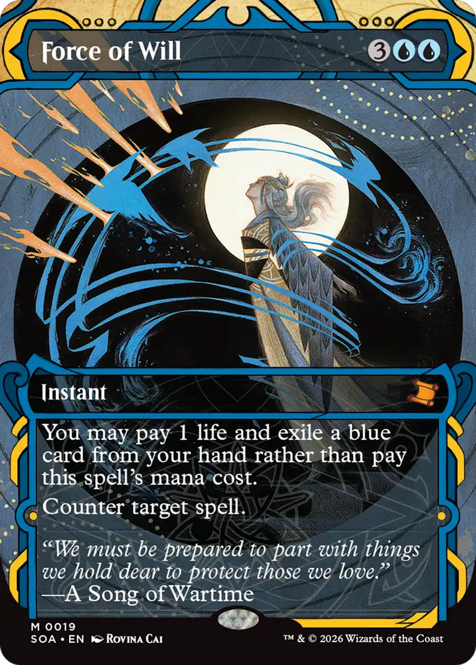 Force of Will — Secrets of Strixhaven Mystical Archive — Magic: The Gathering