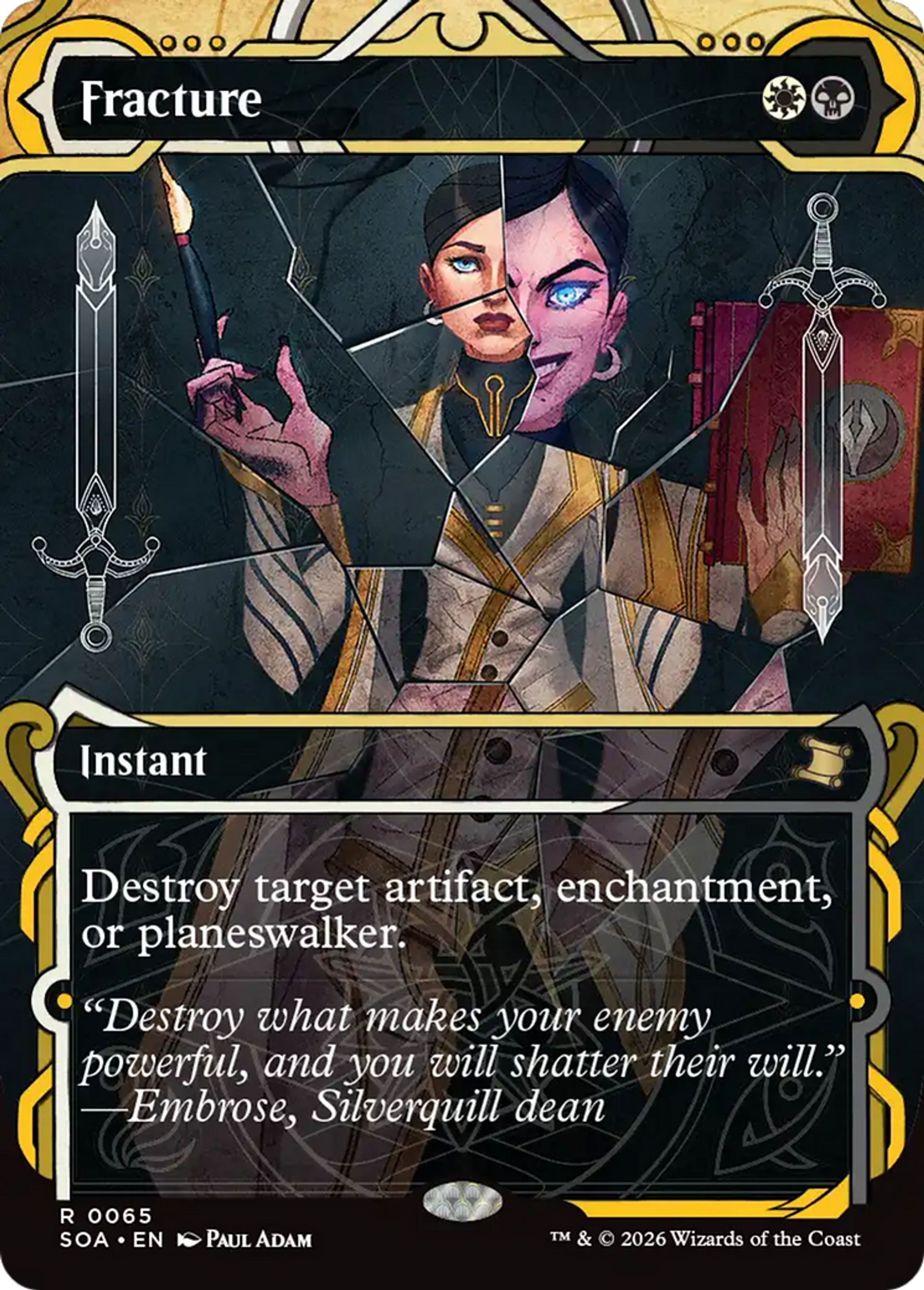 Fracture — Secrets of Strixhaven Mystical Archive — Magic: The Gathering
