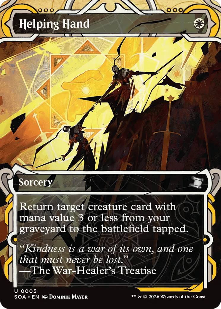 Helping Hand — Secrets of Strixhaven Mystical Archive — Magic: The Gathering