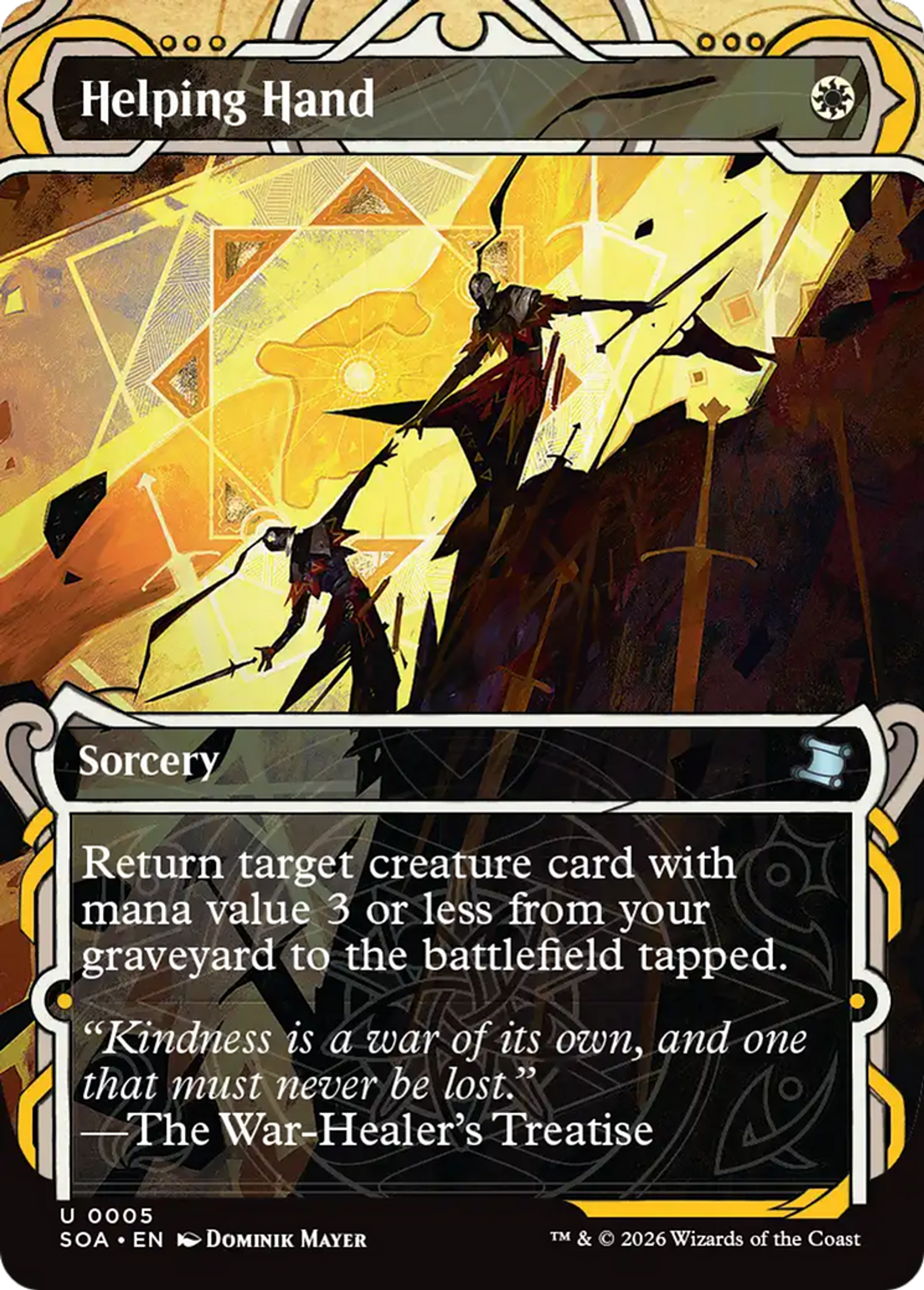 Helping Hand — Secrets of Strixhaven Mystical Archive — Magic: The Gathering