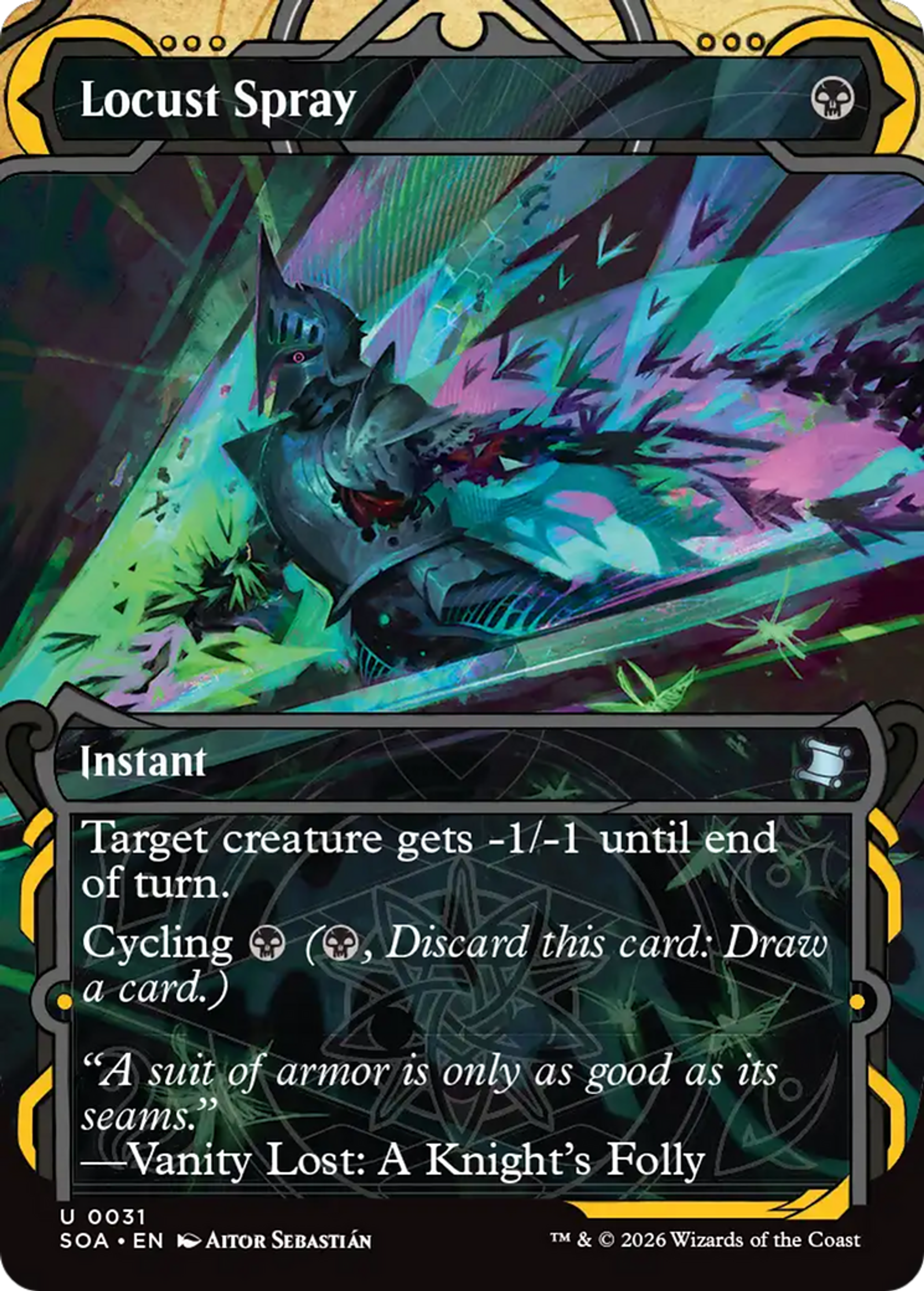 Locust Spray — Secrets of Strixhaven Mystical Archive — Magic: The Gathering