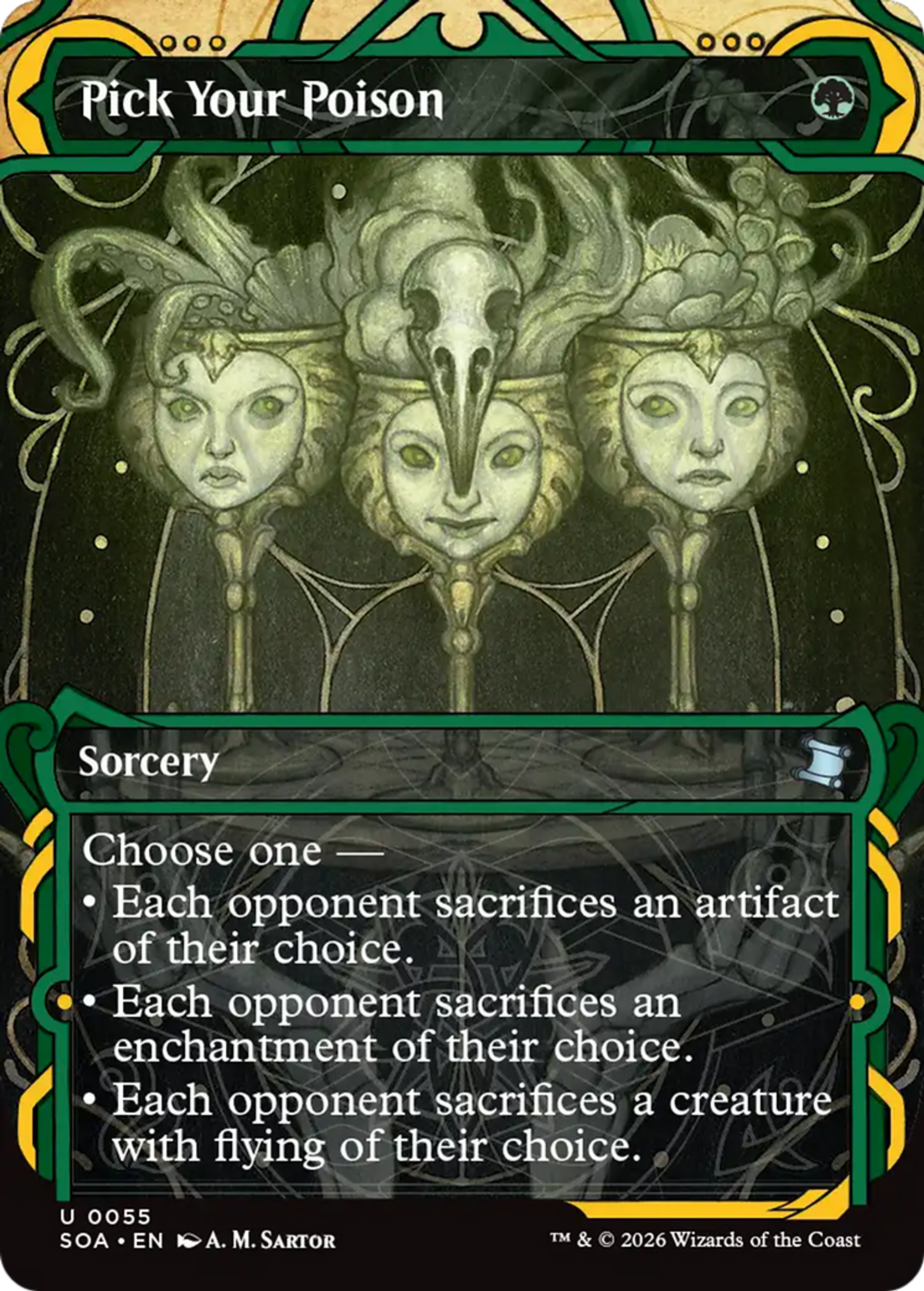 Pick Your Poison — Secrets of Strixhaven Mystical Archive — Magic: The Gathering