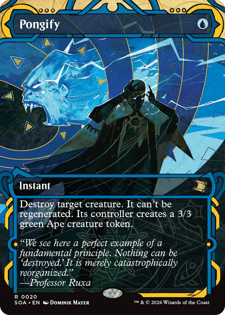 Pongify — Secrets of Strixhaven Mystical Archive — Magic: The Gathering