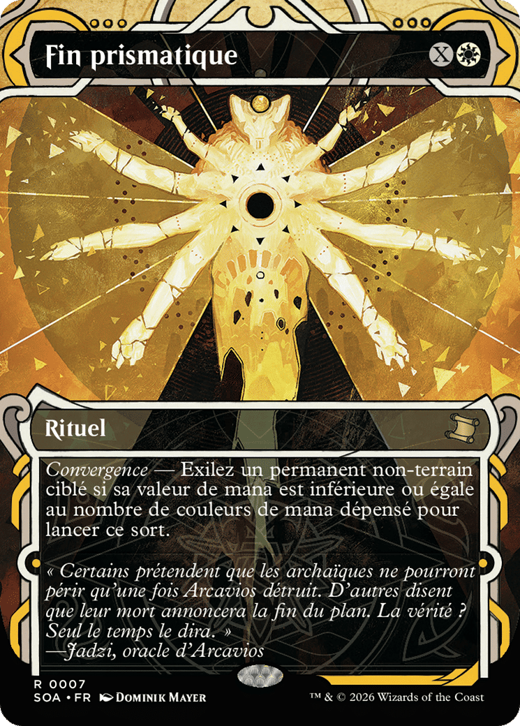 Fin prismatique — Secrets of Strixhaven Mystical Archive — Magic: The Gathering