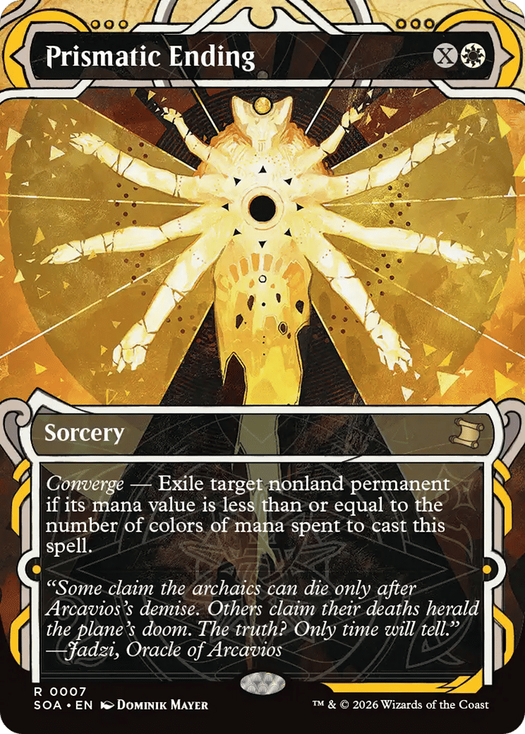 Prismatic Ending — Secrets of Strixhaven Mystical Archive — Magic: The Gathering