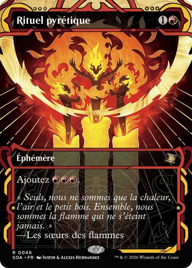 Rituel pyrétique — Secrets of Strixhaven Mystical Archive — Magic: The Gathering