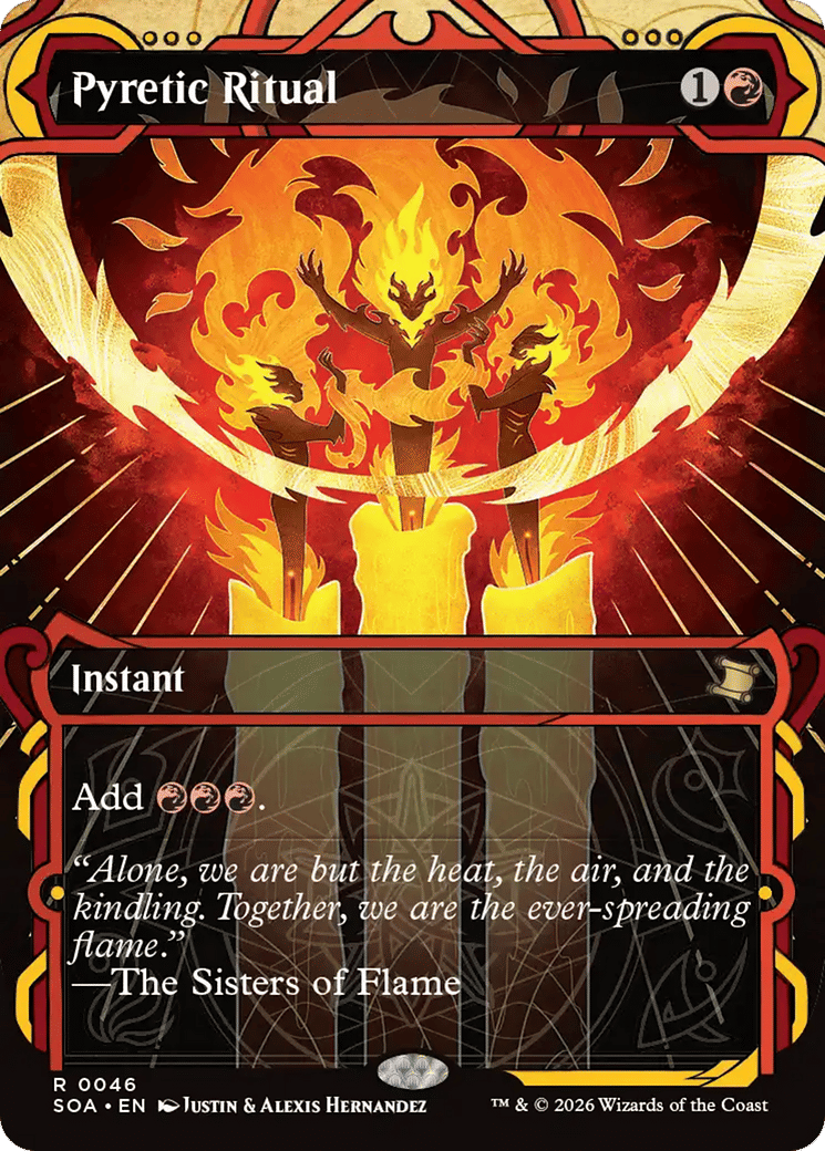 Pyretic Ritual — Secrets of Strixhaven Mystical Archive — Magic: The Gathering