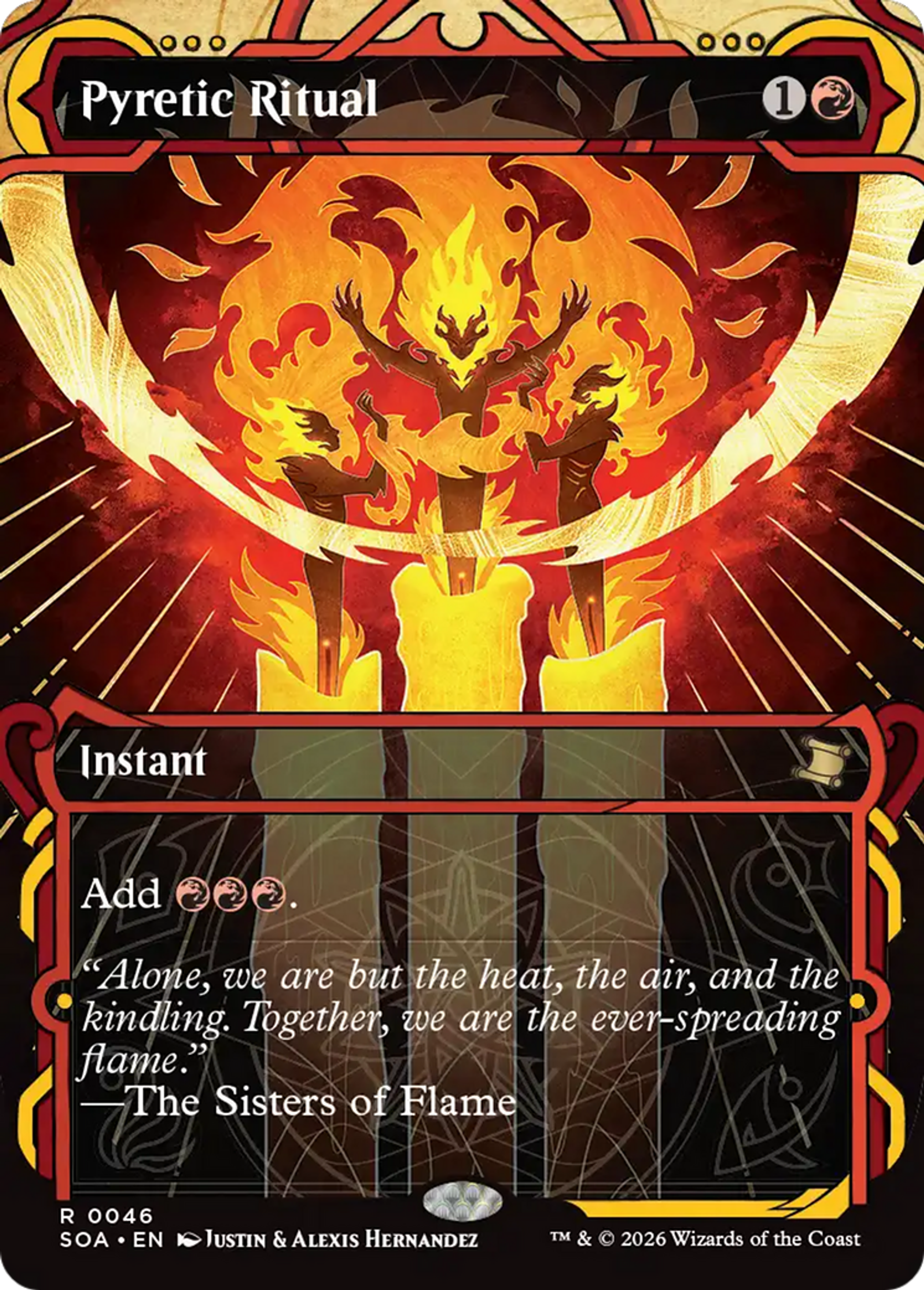 Pyretic Ritual — Secrets of Strixhaven Mystical Archive — Magic: The Gathering