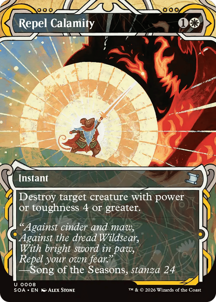 Repel Calamity — Secrets of Strixhaven Mystical Archive — Magic: The Gathering