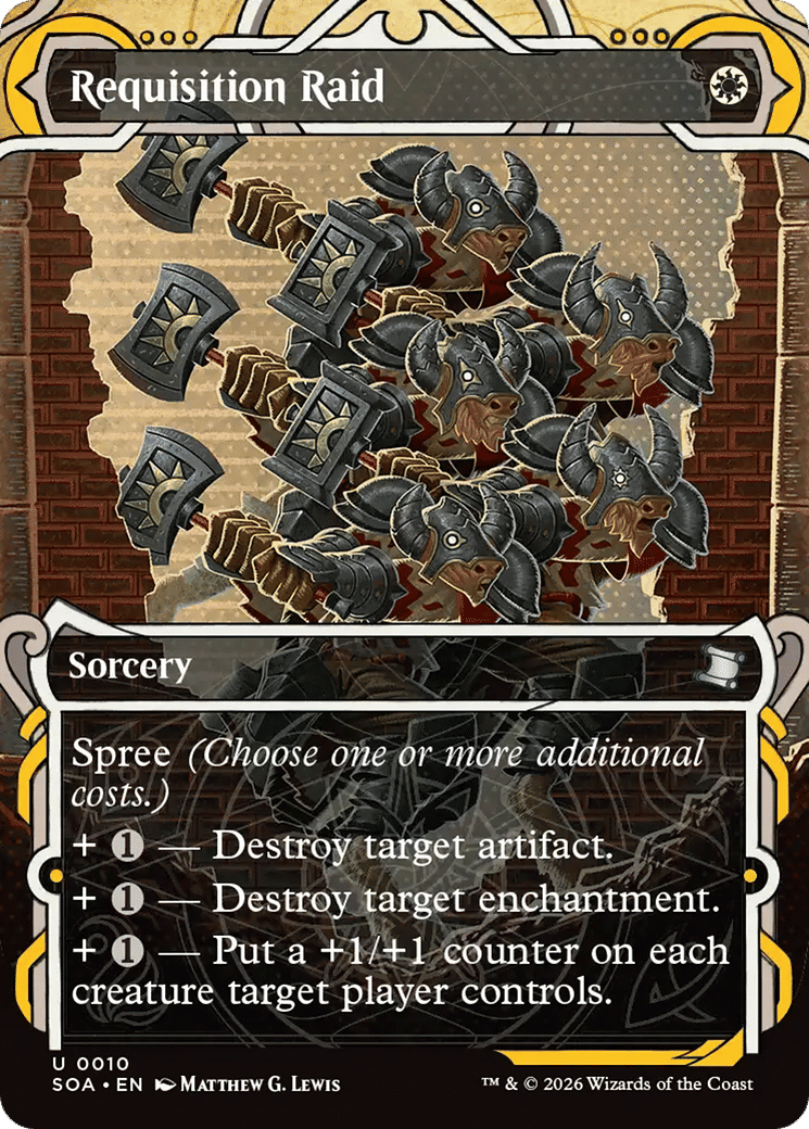 Requisition Raid — Secrets of Strixhaven Mystical Archive — Magic: The Gathering