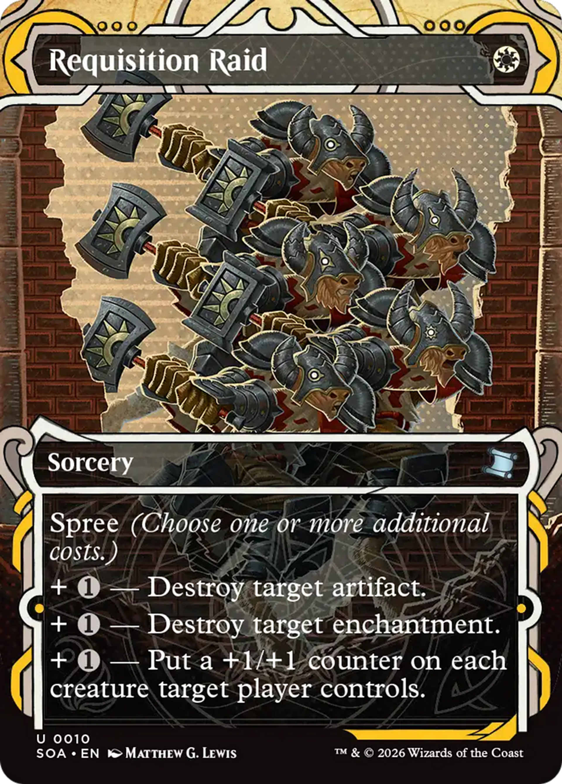 Requisition Raid — Secrets of Strixhaven Mystical Archive — Magic: The Gathering