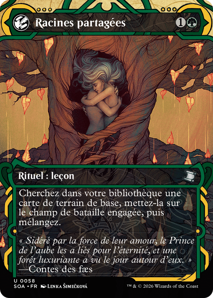 Racines partagées — Secrets of Strixhaven Mystical Archive — Magic: The Gathering