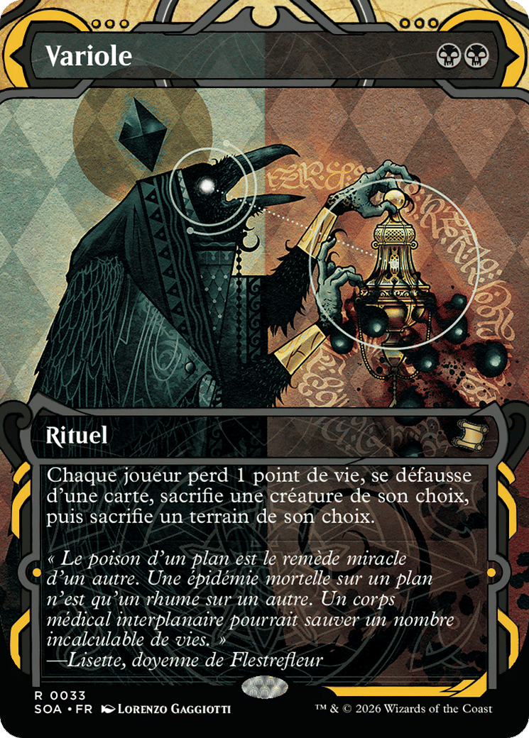 Variole — Secrets of Strixhaven Mystical Archive — Magic: The Gathering