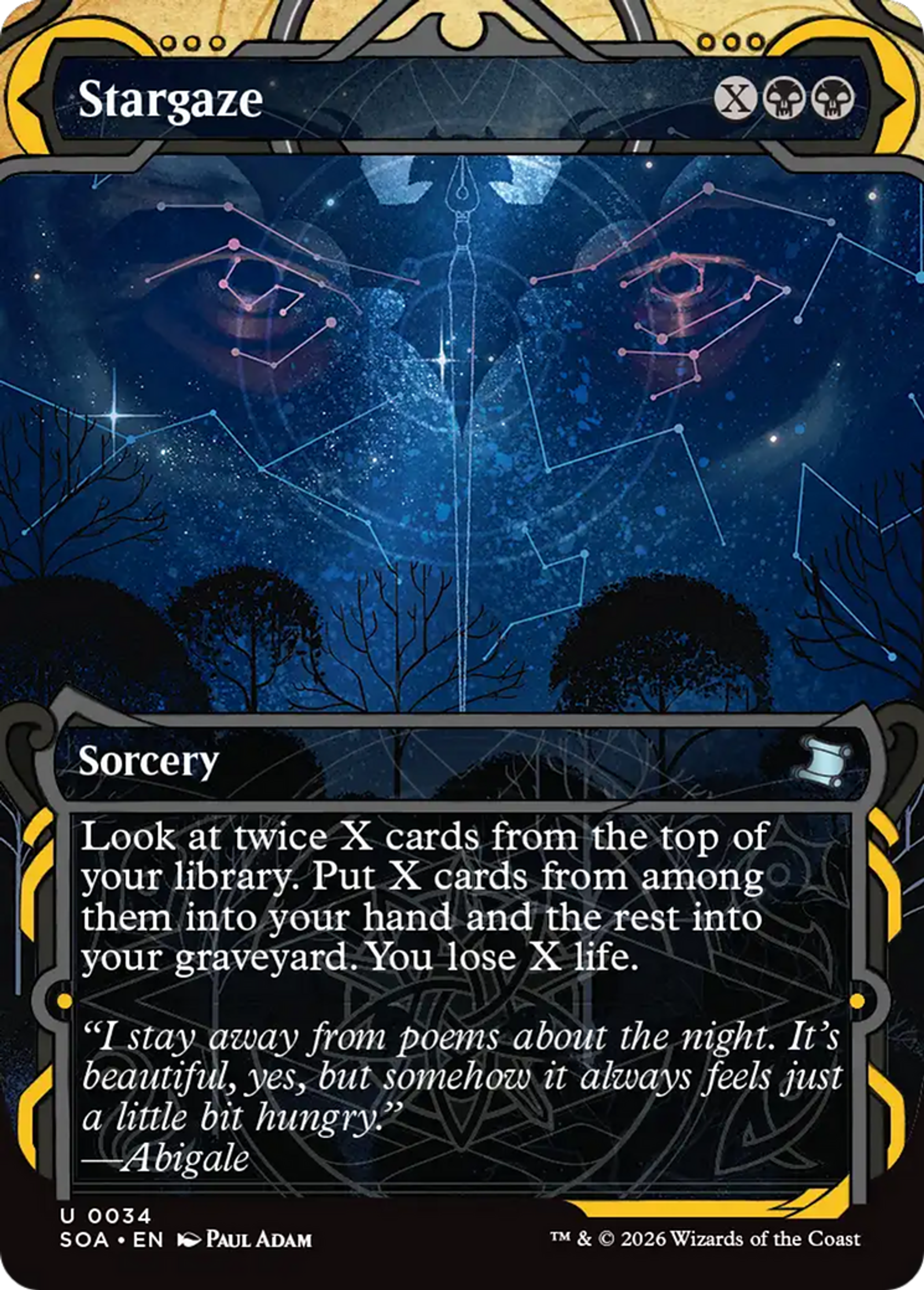 Stargaze — Secrets of Strixhaven Mystical Archive — Magic: The Gathering