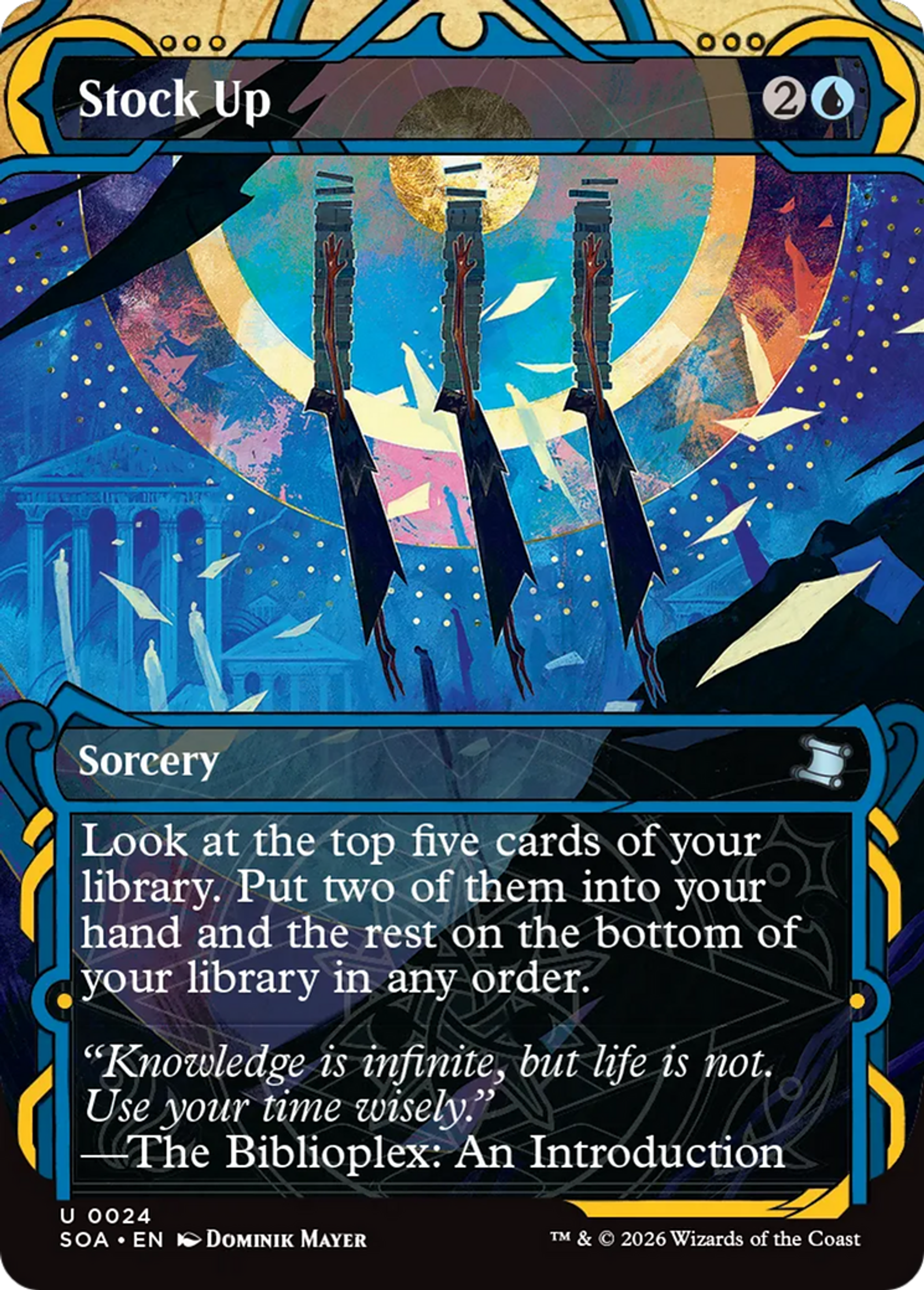 Stock Up — Secrets of Strixhaven Mystical Archive — Magic: The Gathering