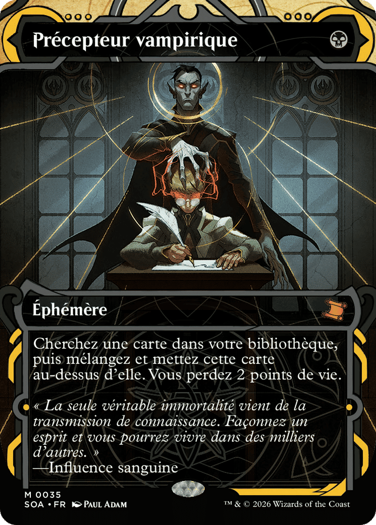 Précepteur vampirique — Secrets of Strixhaven Mystical Archive — Magic: The Gathering