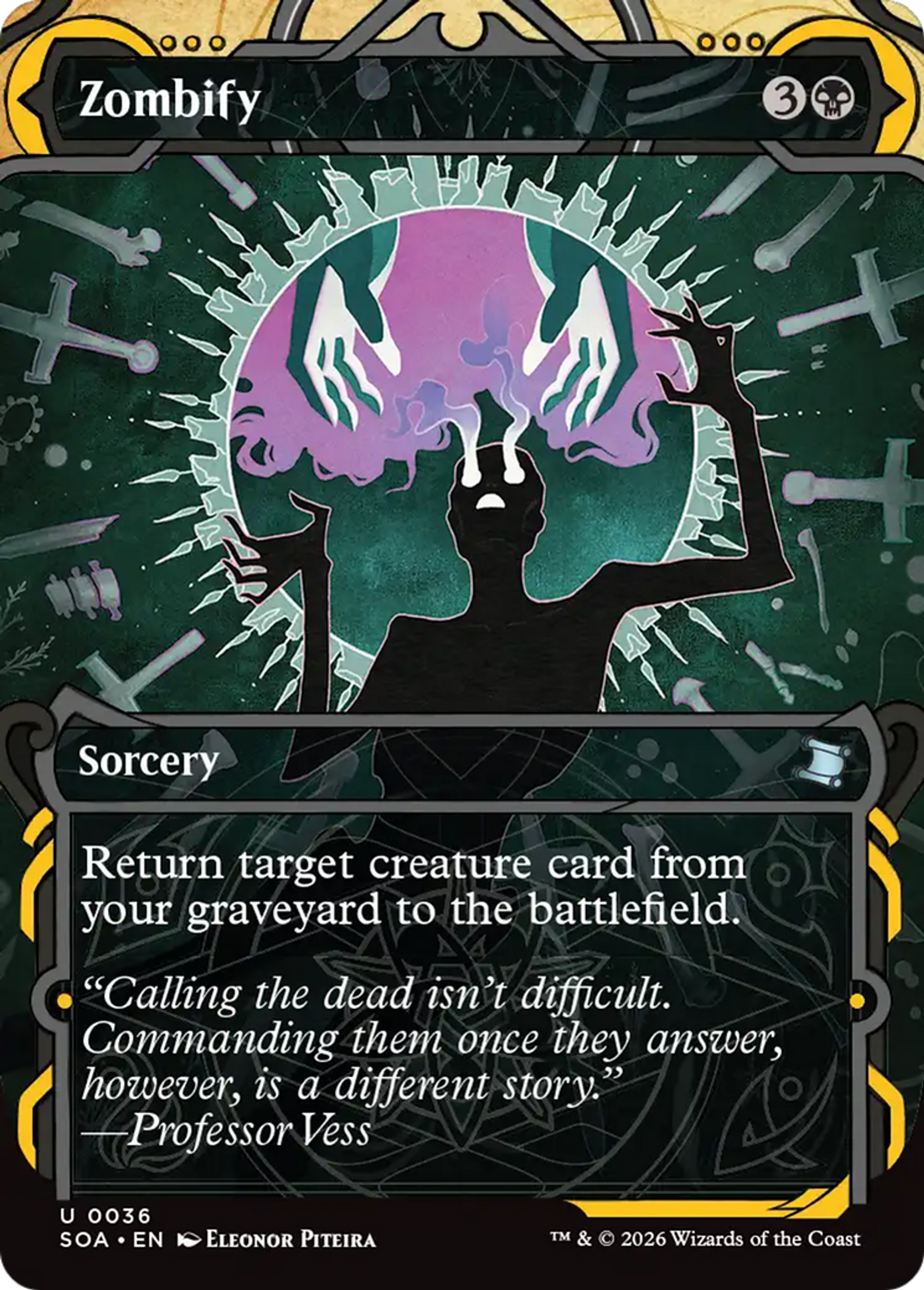 Zombify — Secrets of Strixhaven Mystical Archive — Magic: The Gathering