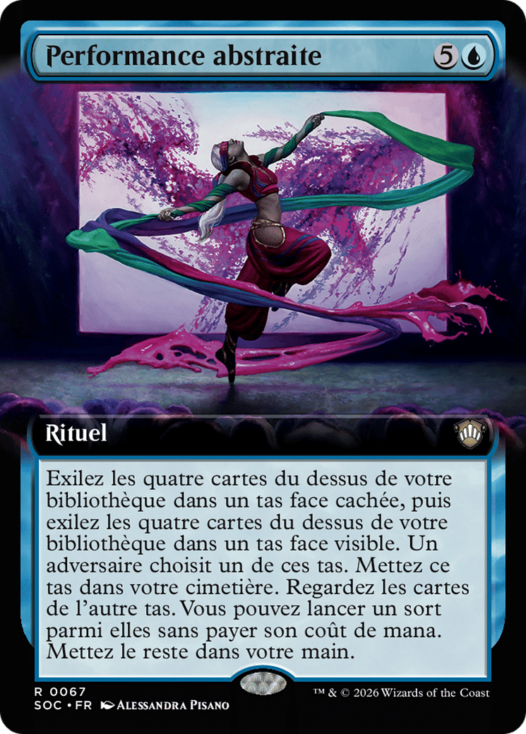 Performance abstraite — Secrets of Strixhaven Commander — Magic: The Gathering