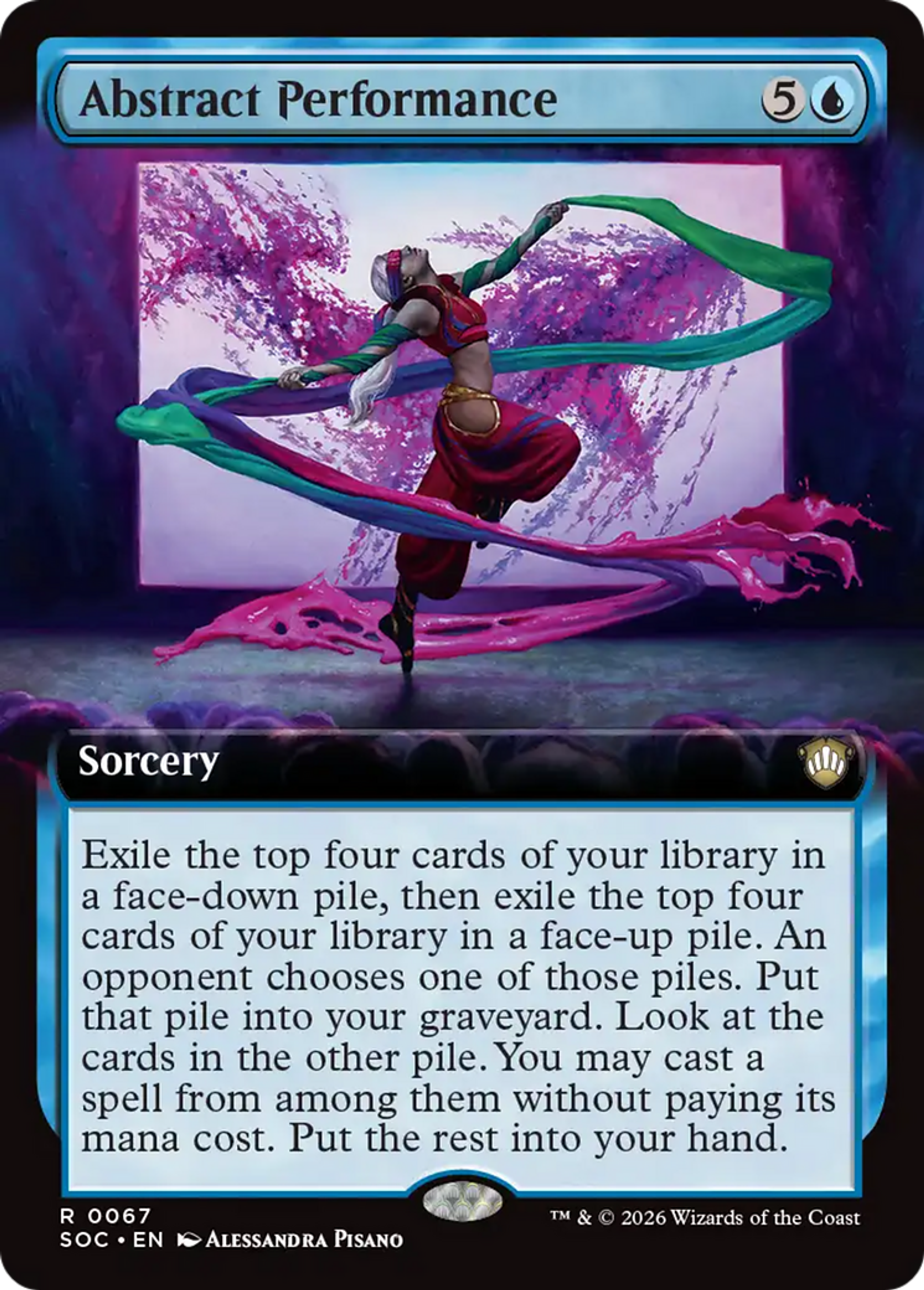 Performance abstraite — Secrets of Strixhaven Commander — Magic: The Gathering