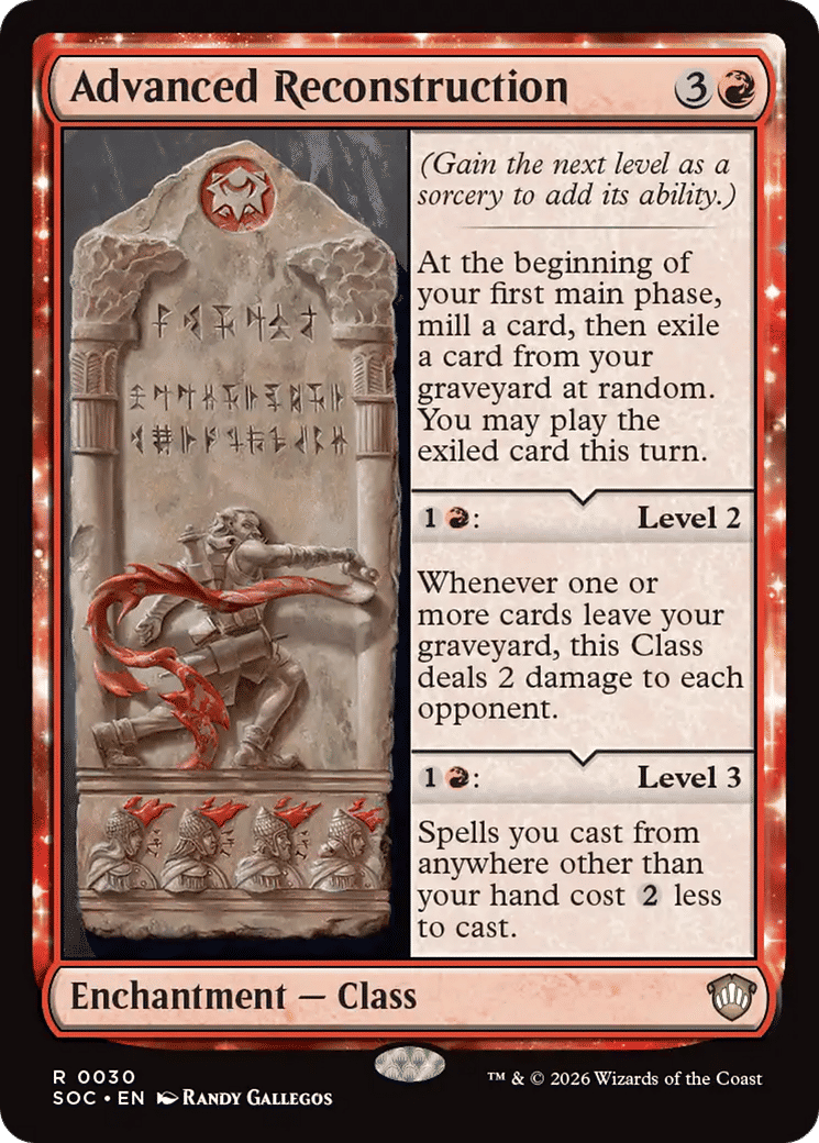 Advanced Reconstruction — Secrets of Strixhaven Commander — Magic: The Gathering