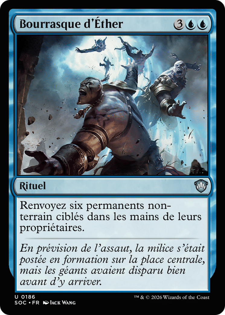 Bourrasque d'Éther — Secrets of Strixhaven Commander — Magic: The Gathering