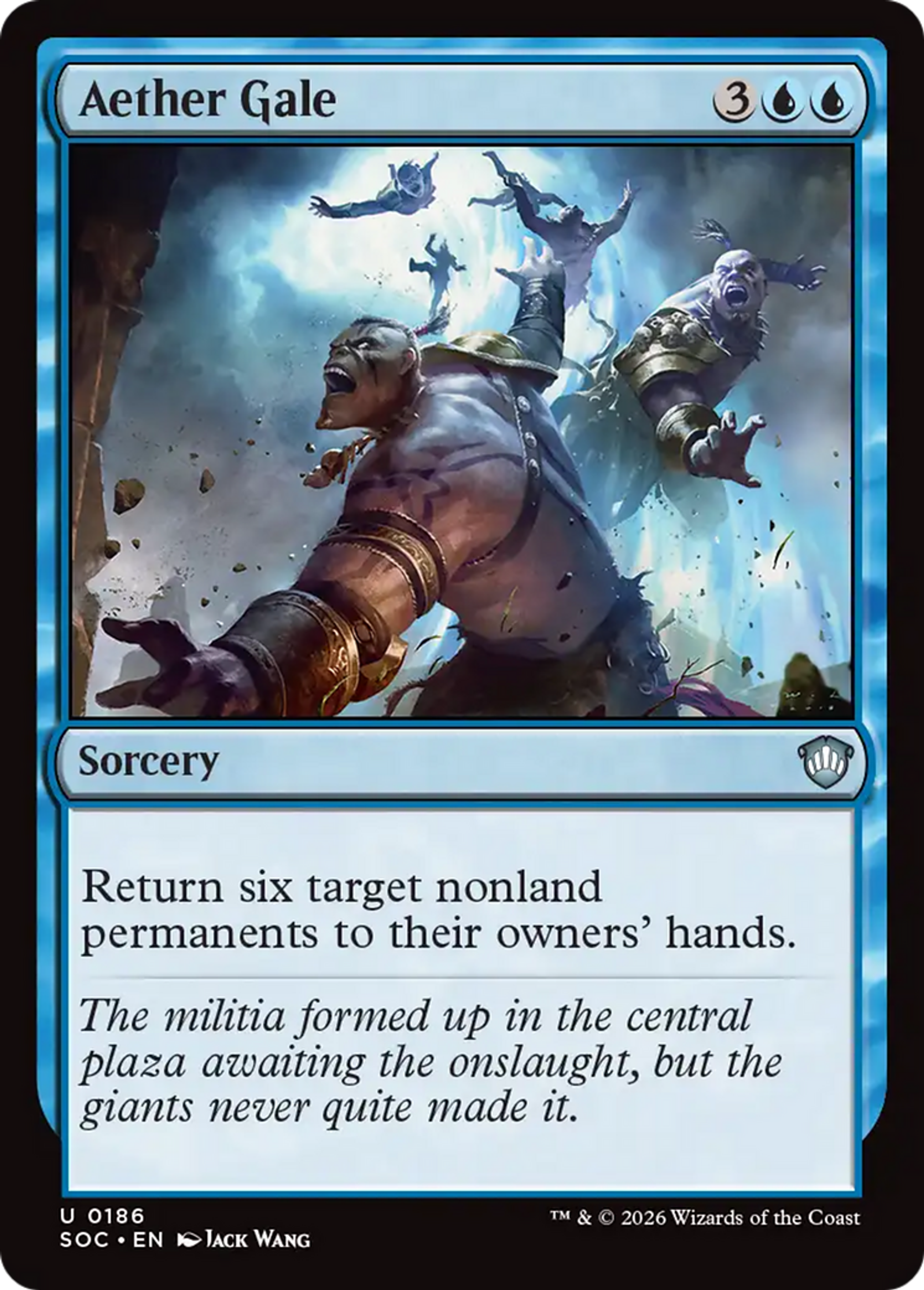 Bourrasque d'Éther — Secrets of Strixhaven Commander — Magic: The Gathering