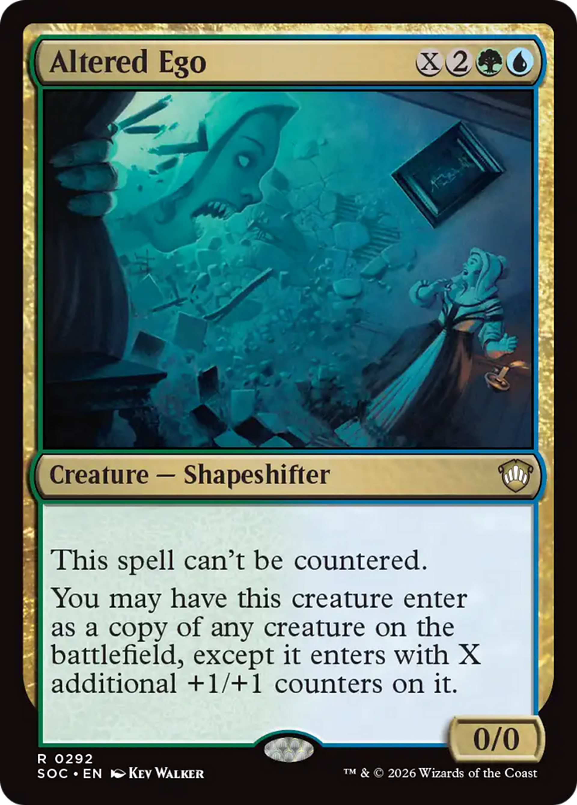 Ego altéré — Secrets of Strixhaven Commander — Magic: The Gathering