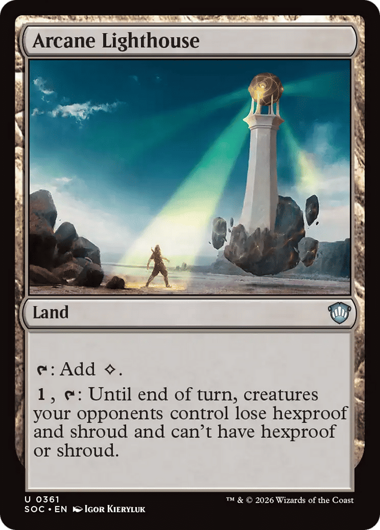 Arcane Lighthouse — Secrets of Strixhaven Commander — Magic: The Gathering