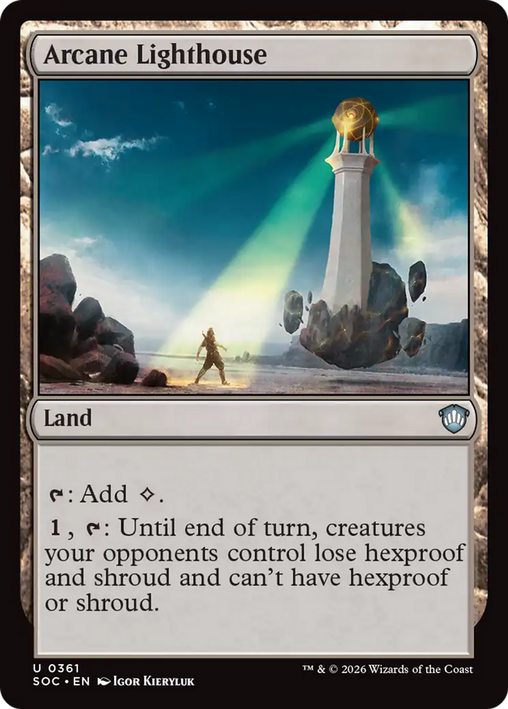 Phare hermétique — Secrets of Strixhaven Commander — Magic: The Gathering