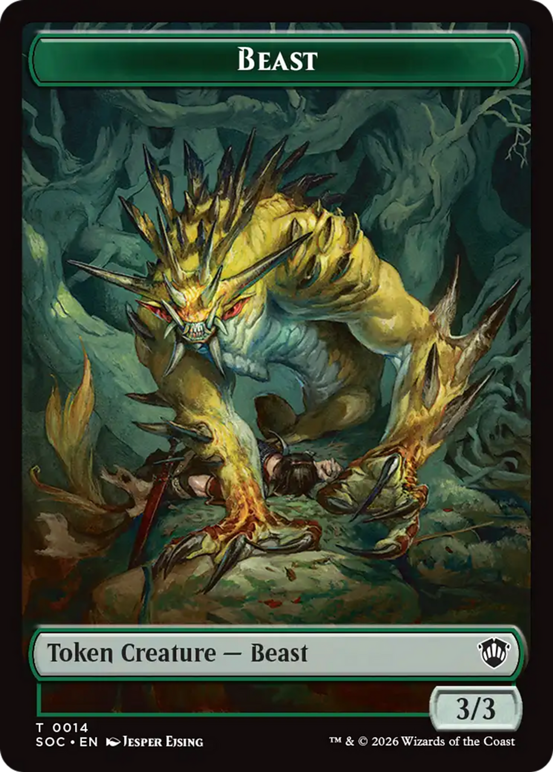 Beast — Secrets of Strixhaven Commander — Magic: The Gathering