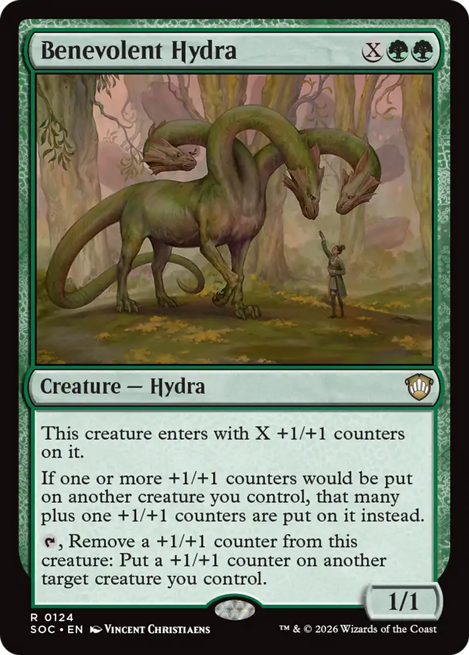 Hydre bienveillante — Secrets of Strixhaven Commander — Magic: The Gathering