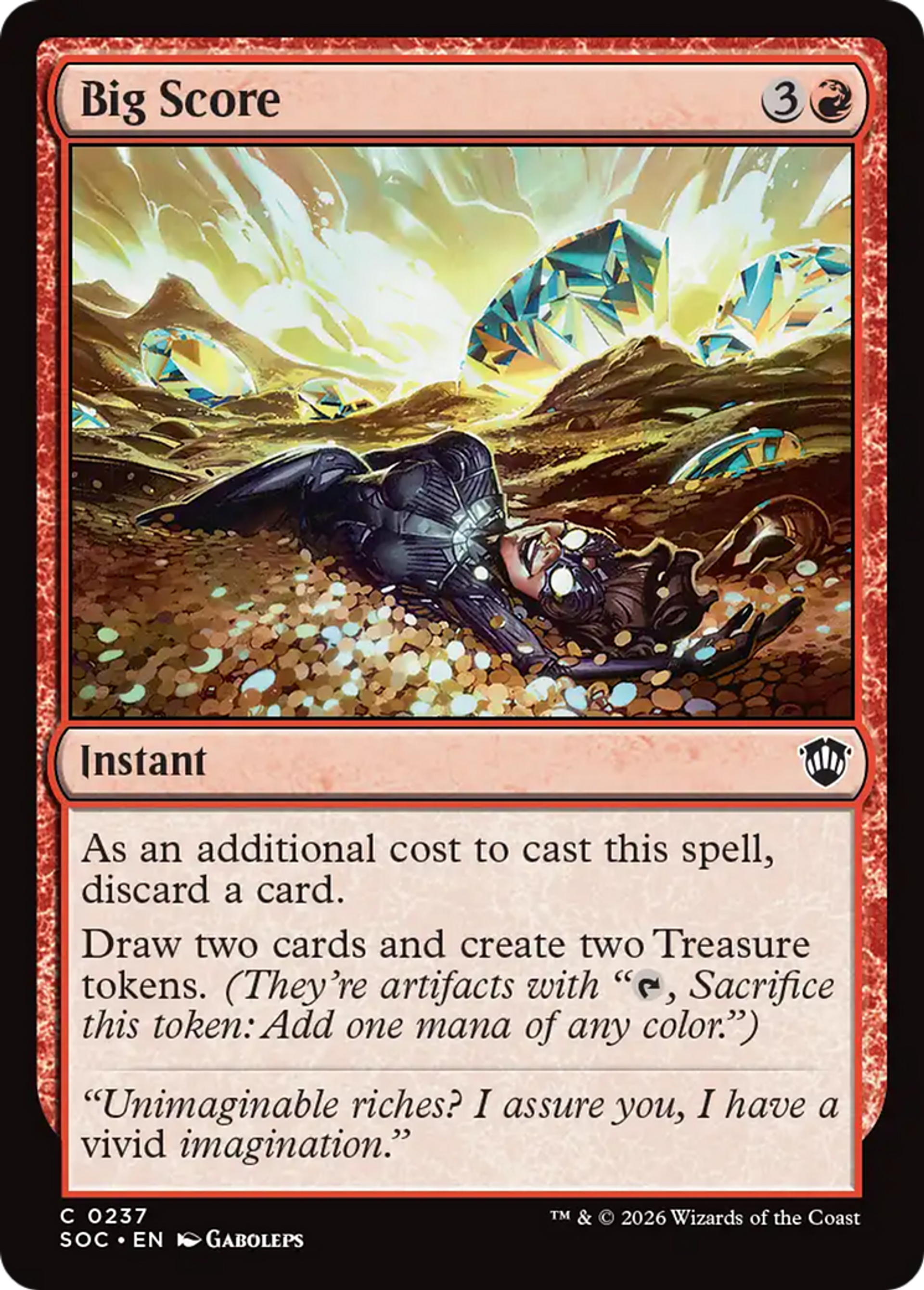Le pactole — Secrets of Strixhaven Commander — Magic: The Gathering