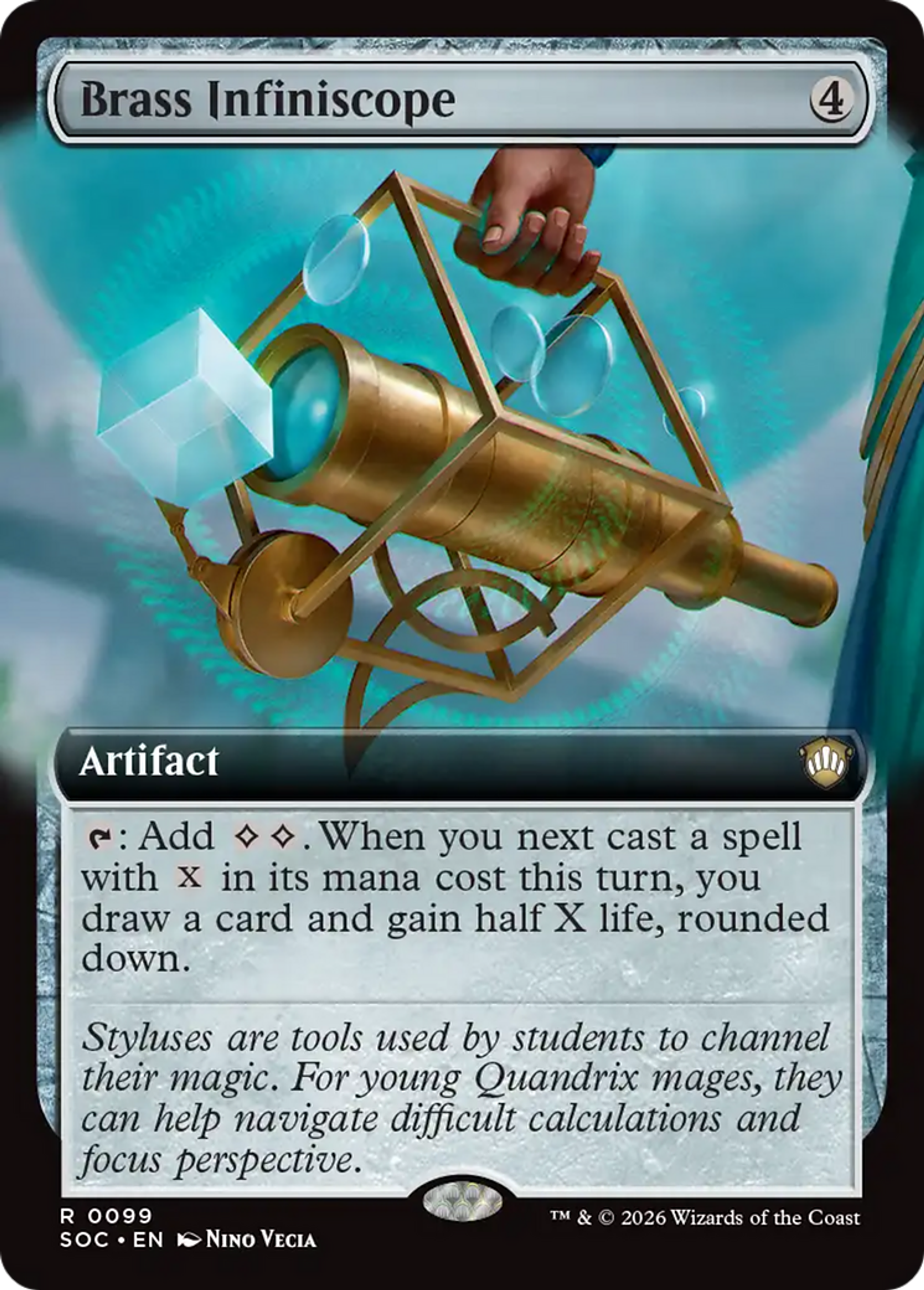 Infiniscope en cuivre — Secrets of Strixhaven Commander — Magic: The Gathering