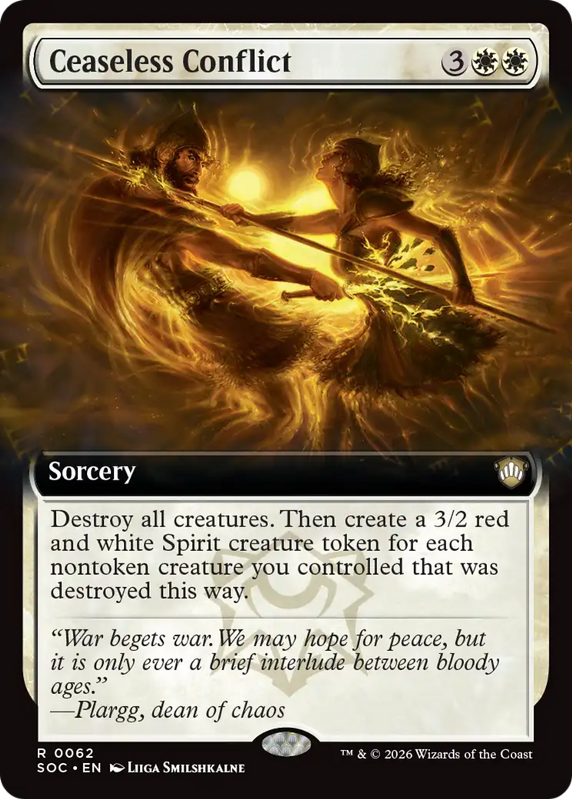 Ceaseless Conflict — Secrets of Strixhaven Commander — Magic: The Gathering