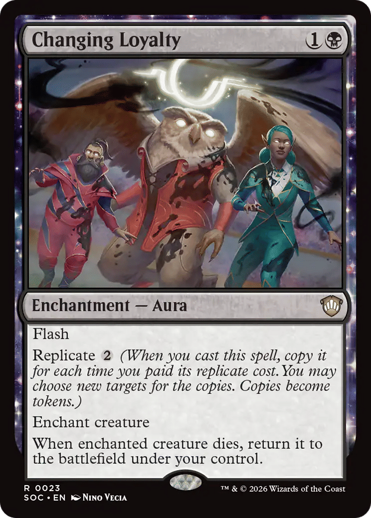 Changing Loyalty — Secrets of Strixhaven Commander — Magic: The Gathering