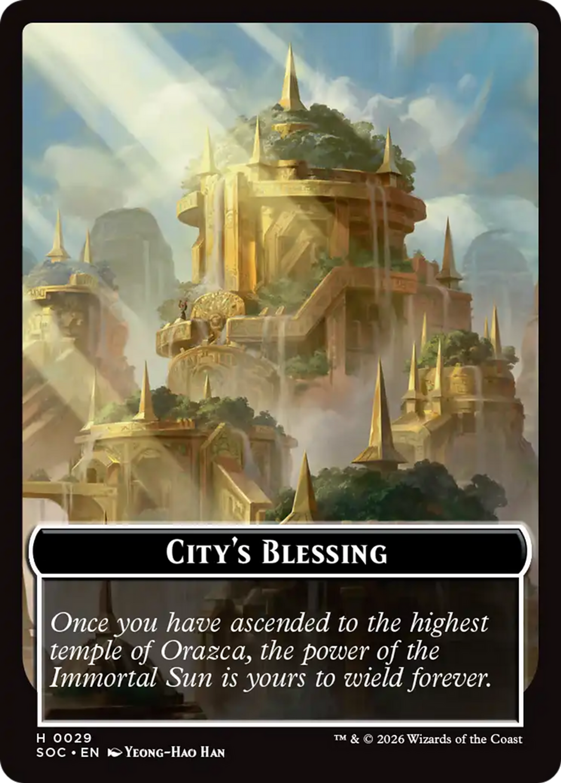 City's Blessing — Secrets of Strixhaven Commander — Magic: The Gathering