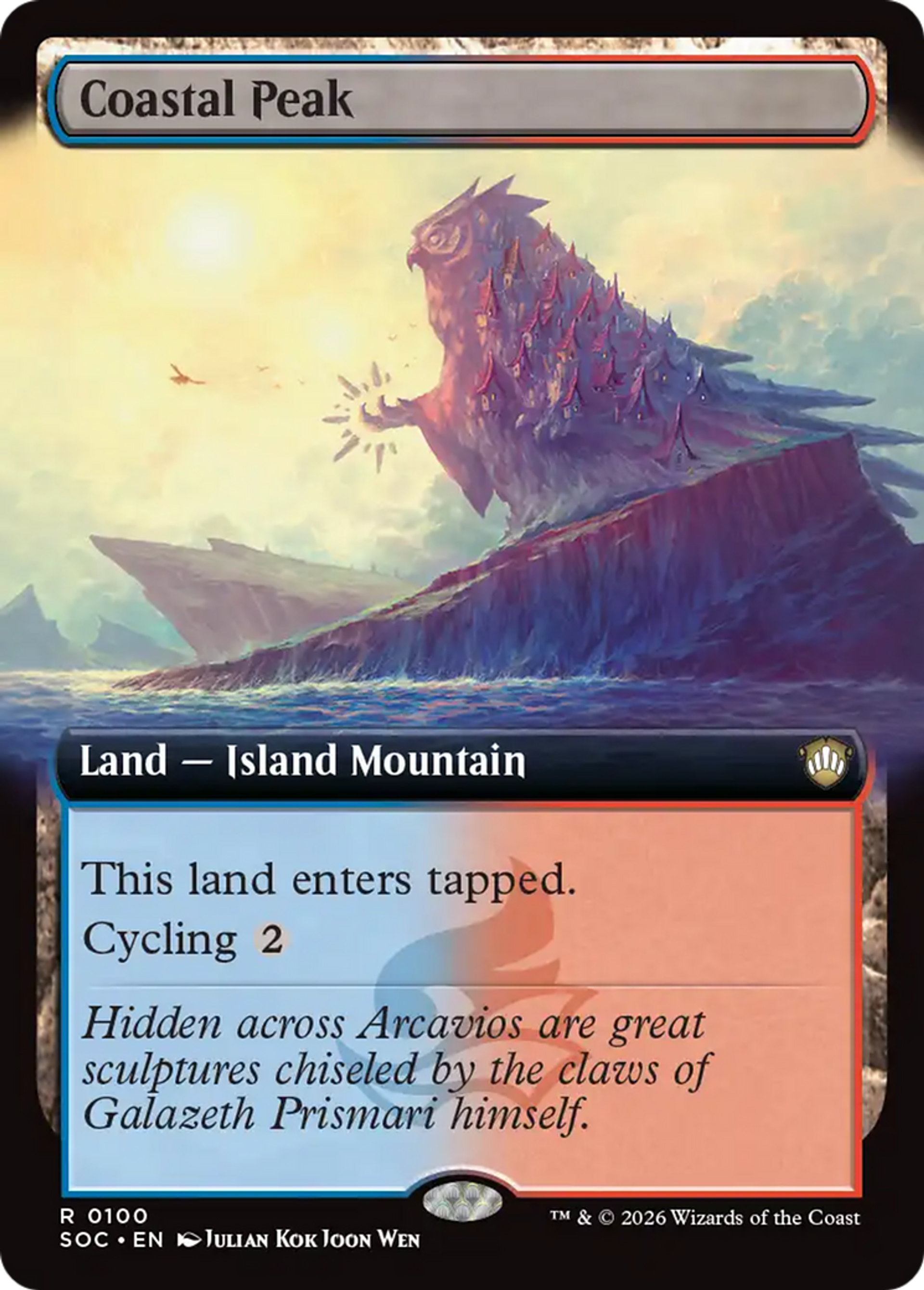 Pic côtier — Secrets of Strixhaven Commander — Magic: The Gathering